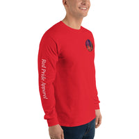 Red Pride Logo | Men’s Long Sleeve Shirt