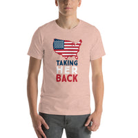 Taking Her Back Logo | Short-Sleeve Unisex T-Shirt
